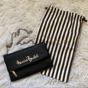 HENRI BENDEL CHAIN CLUTCH PURSE